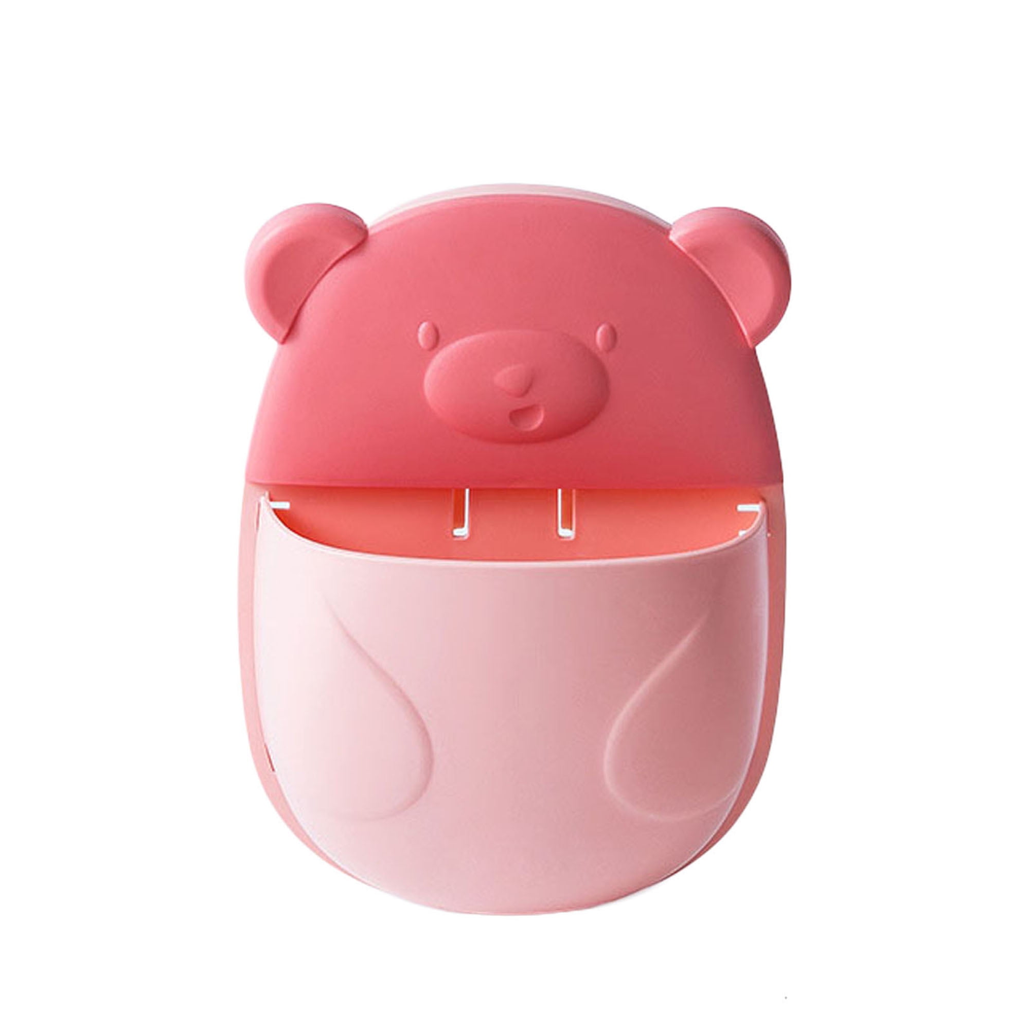 Biezeib Cartoon Toothbrush Rack Animal Toothbrush Holder Wall Mount ...