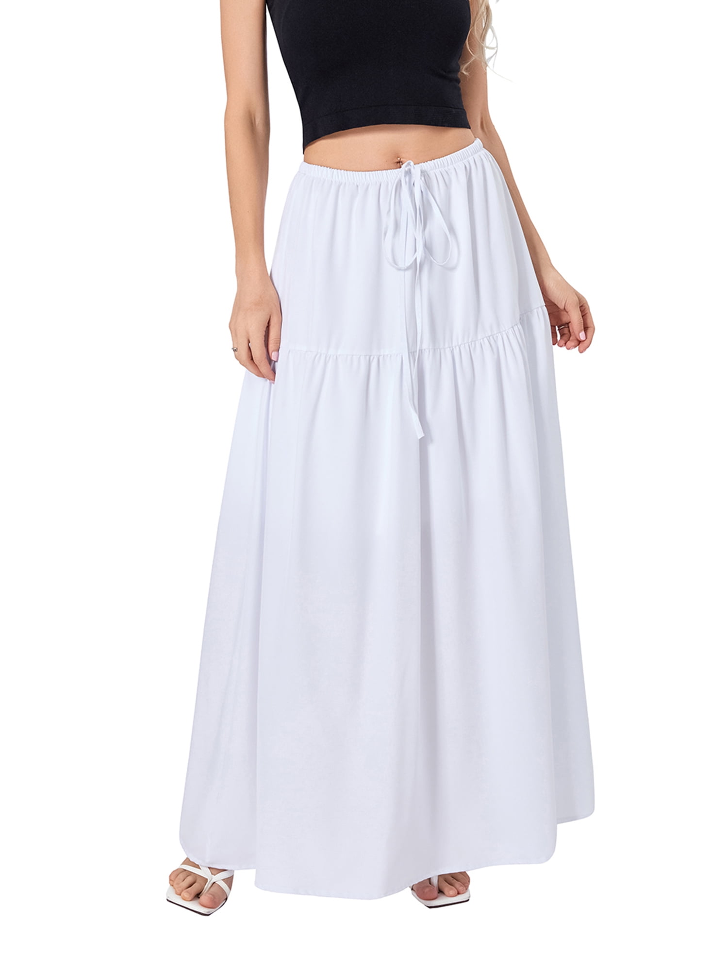 Commuting Loose A-Line Skirt