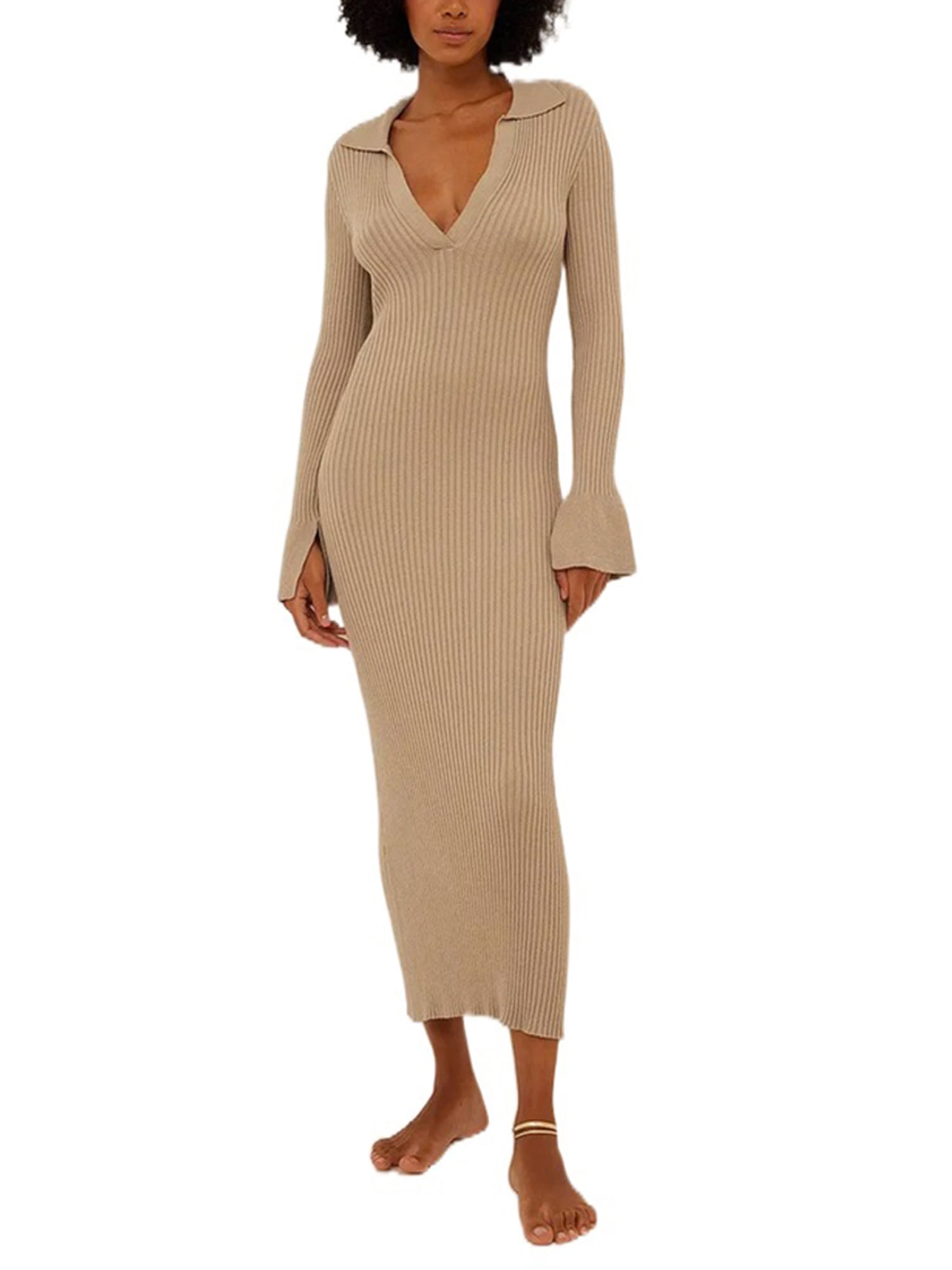 beaded bodycon dress Miss Circle Women's Adelaide White Beaded Sequin Net Bodycon Gown