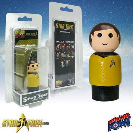 Star Trek: The Original Series Ensign Chekov Pin Mate Wooden Figure