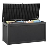 260-Gallon Bifanuo Deck Storage Box with Built-in Steel Beams
