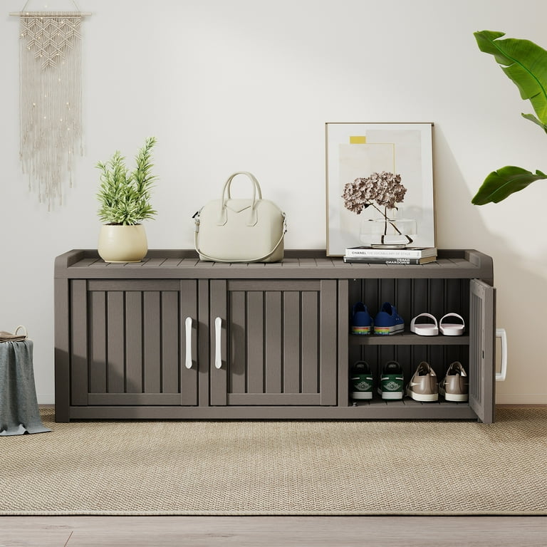 Bifanuo Shoe Storage Cabinet with Waterproof UV-Resistant