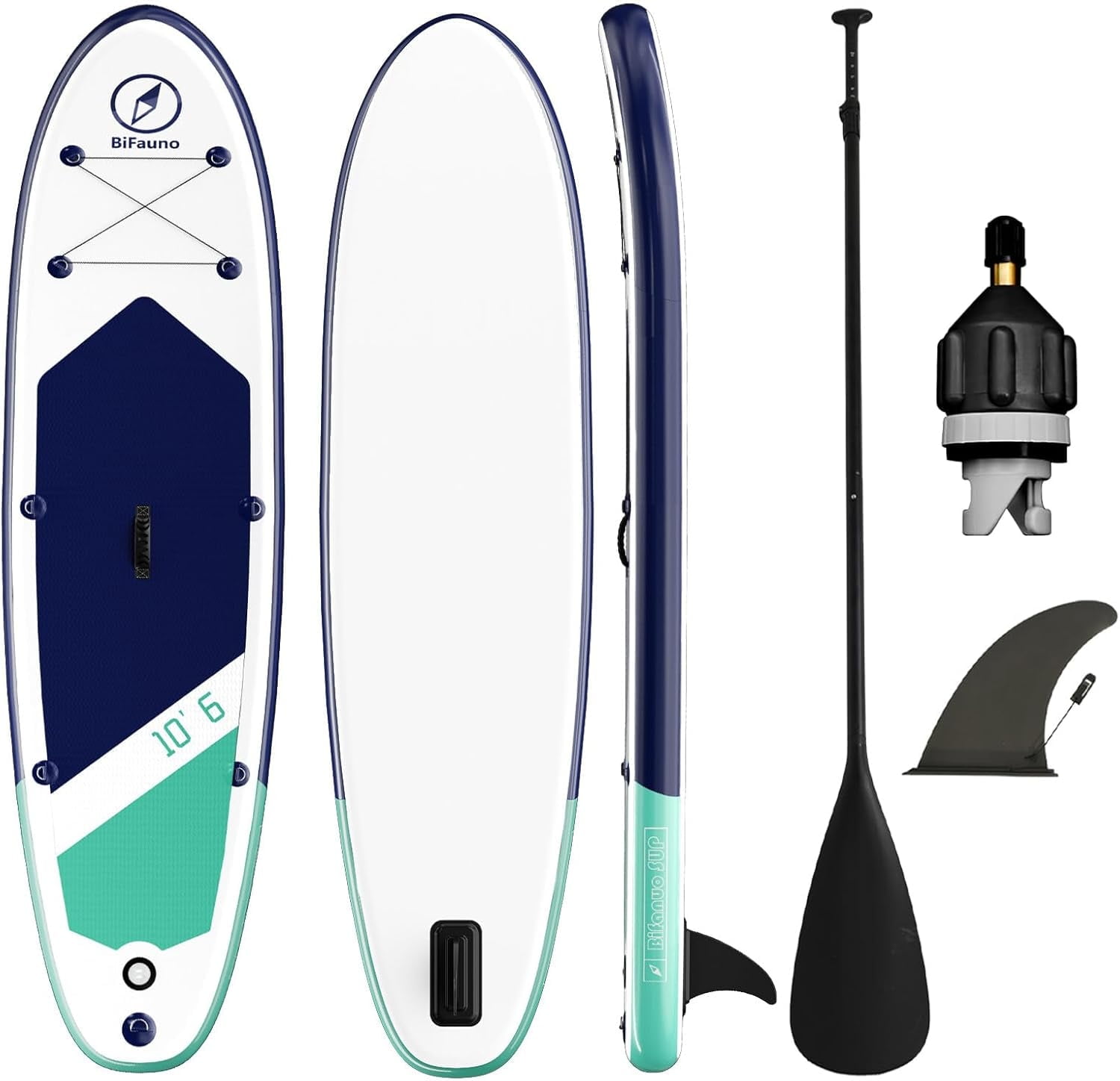 Bifanuo Inflatable Stand Up Paddle Board with SUP Paddles, Fins, Valve Adapter. Non-Slip Deck, Wide Stance, Bottom Fin. Ultra-Light SUP for All Skill Levels. - Shop Black Friday Deals for 2024! - Bifanuo Inflatable Stand Up Paddle Board with SUP Paddles, Fins, Valve Adapter. Non-Slip Deck, Wide Stance, Bottom Fin. Ultra-Light SUP for All Skill Levels. - Shop Black Friday Deals for 2024! -