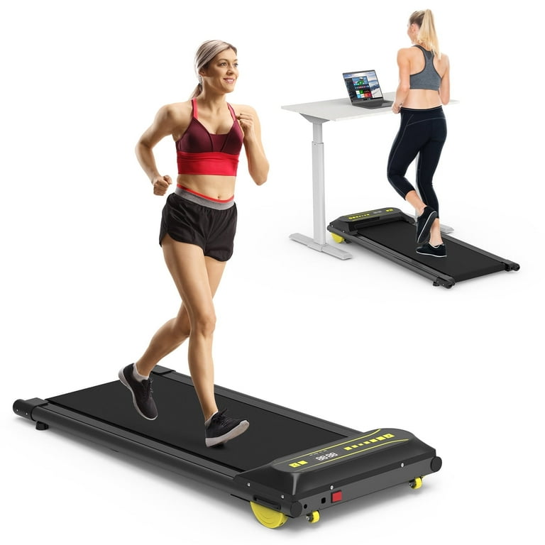 Bifanuo Walking Pad Under Desk Treadmill Treadmill for indoor outdoor Quiet and Stable Pad with Remote Control LED Display Ideal for Fitness
