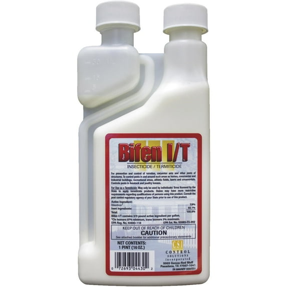 Bifen I/T Insect Killer Liquid Concentrate - 16 fl oz Bottle by Control Solutions