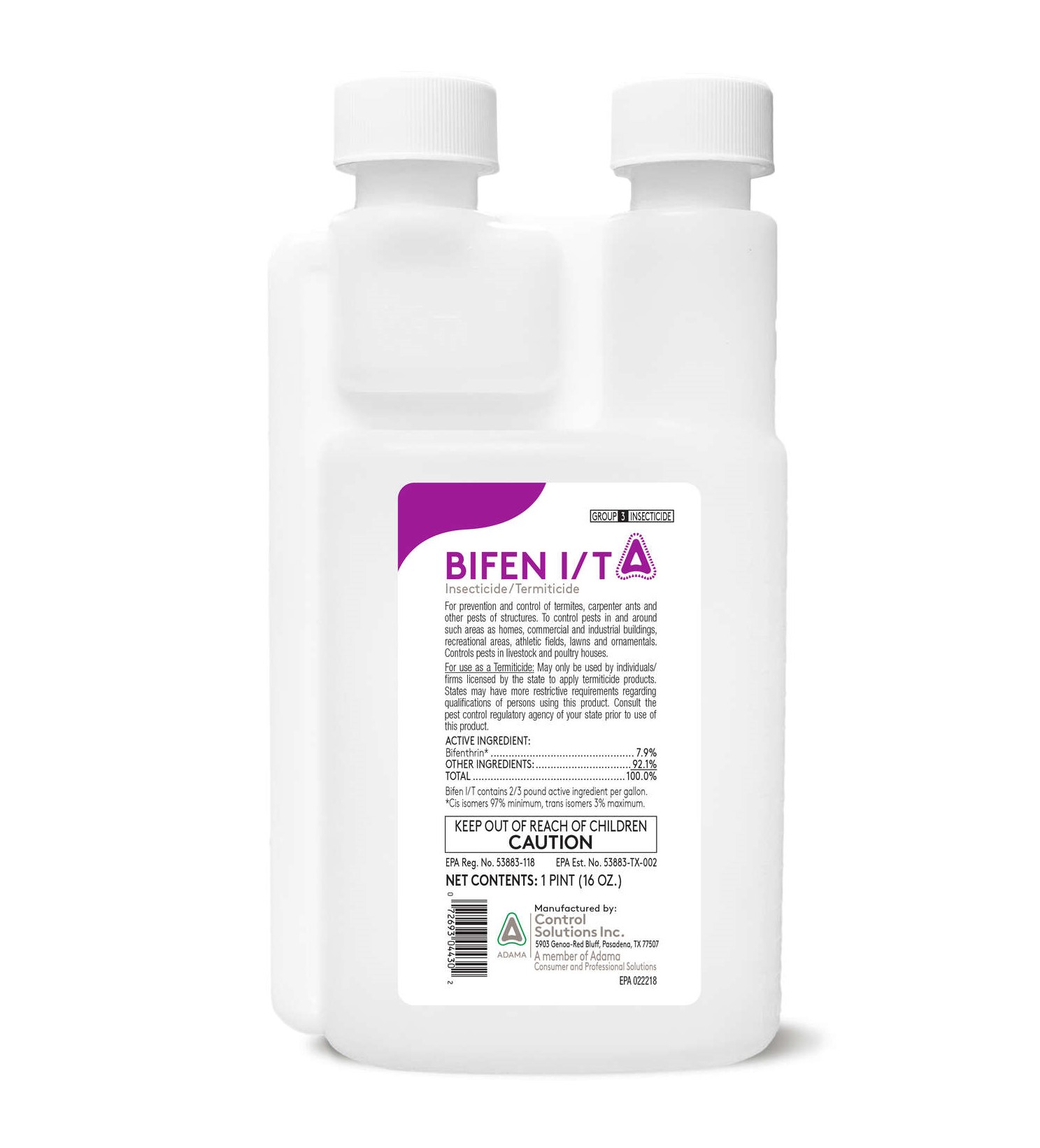 Bifen I/T Insecticide Termiticide Aerosol - 16 fl oz Bottle by Control Solutions