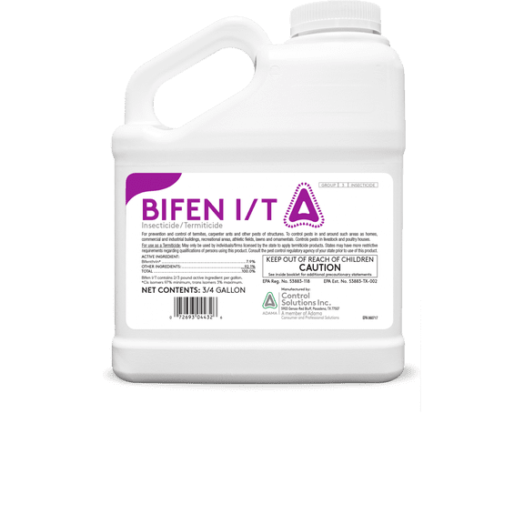 Bifen I/T Insecticide Termiticide - Broad-Spectrum Insect Control - 96 fl oz Jug by Control Solutions, Inc.