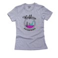 thumbnail image 1 of Biffco Enterprises - Biff Is President - Future Is Now Women's Cotton Grey T-Shirt, 1 of 2