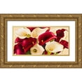 thumbnail image 1 of Biffi, Serena 18x11 Gold Ornate Wood Framed with Double Matting Museum Art Print Titled - Calla composition, 1 of 4