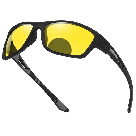 Bifocal Reading Sunglasses Men Wrap Around Design Glasses UV400 Protection Outdoor Sun Reader Sports/Driving Magnifying Safety Reading Goggles