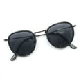 thumbnail image 1 of Bifocal Reading Sunglasses Unisex Vintage Fashion Panto Frame Gray Gunmetal+2.25, 1 of 5