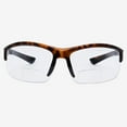 thumbnail image 1 of Bifocal Safety Glasses with Readers Wrap Around Sport Magnifying Safety Reading Protective Goggles for Men and Women Terni in Tortoise 2.25, 1 of 10