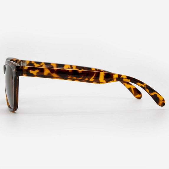 Bifocal Sunglasses for Men and Women - Reader Sunglasses with Bifocals - Retro Reading Sun Glasses with Built In Readers - Turin by VITENZI in Tortoise 1.50