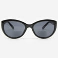 thumbnail image 1 of Bifocal Sunglasses for Women - Reader Sunglasses with Bifocals - Cat Eye Reading Sun Glasses with Built In Readers - Florence by VITENZI in Black 2.75, 1 of 10