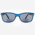 thumbnail image 1 of Bifocal Sunglasses for Men and Women - Reader Sunglasses - Retro Reading Sun Glasses with Built In Readers - Prato by VITENZI in Dark Blue 3.00, 1 of 9