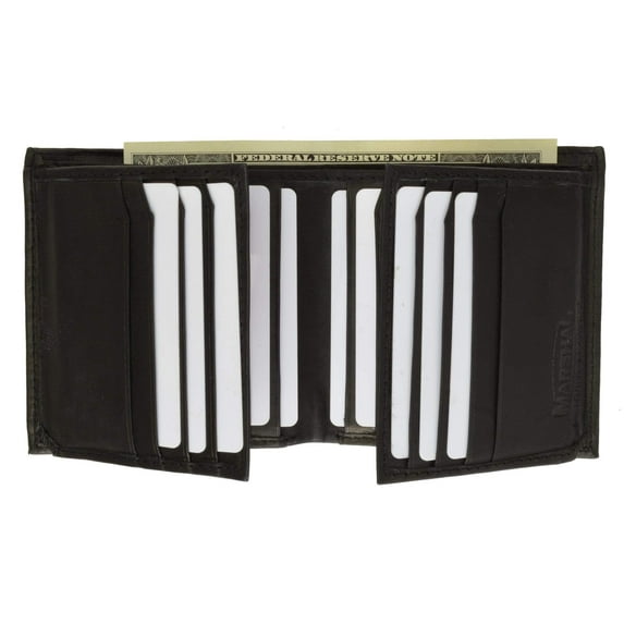 Bifold Business Credit Card Case Leather Wallet 2192 CF