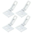 thumbnail image 1 of Bifold Door Hardware, 4-Pack Bi-Fold Door Surface Aligner, Bifold Closet Door Hardware Repair Part Kit, 1 of 4