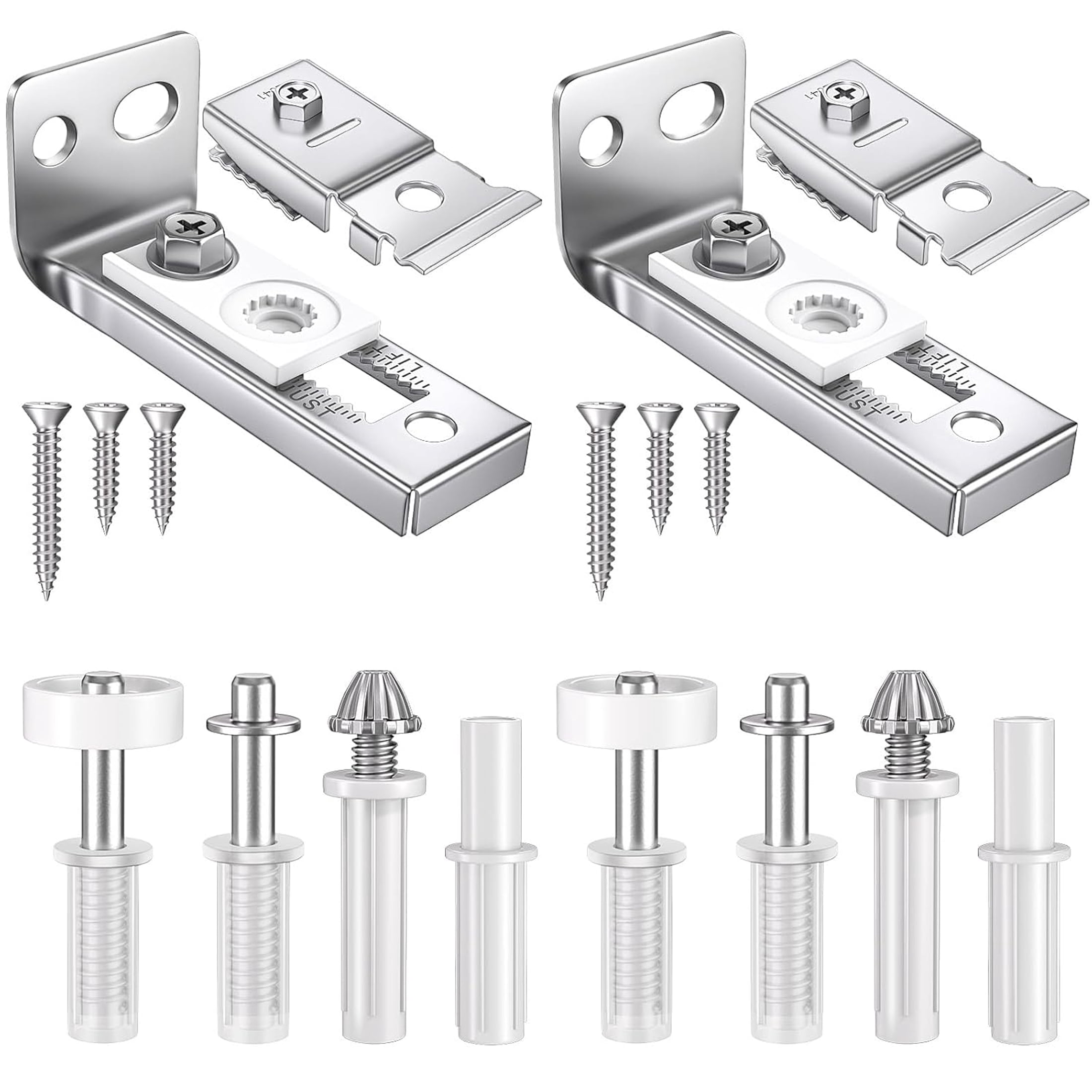Bifold Door Hardware Repair Kit, 2 Pack Bifold Closet Door Hardware Kit ...
