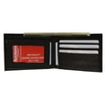 thumbnail image 1 of Bifold Mens Smooth Genuine Leather Flap Up ID Wallet 1153 CF (C), 1 of 6
