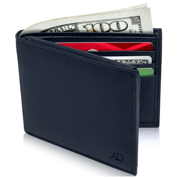 Bifold Wallet With Flip-Up ID Window