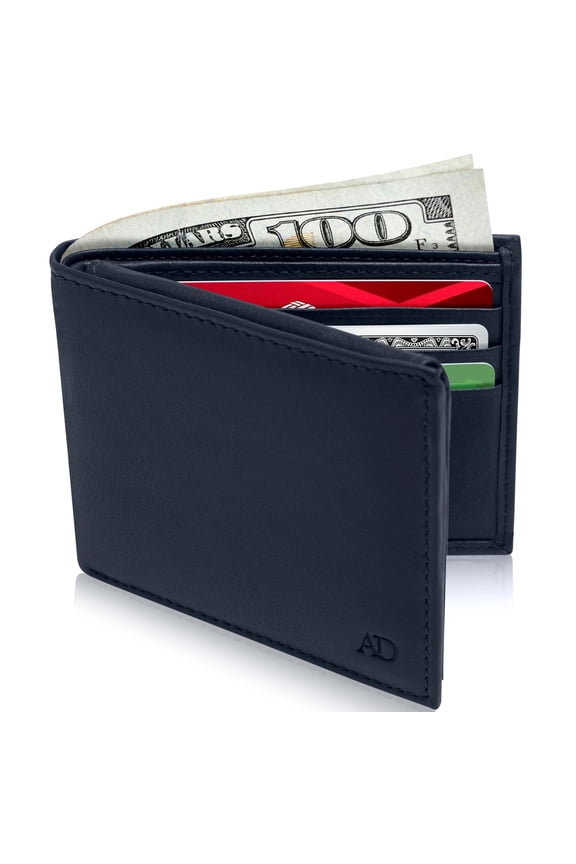 Bifold Wallet With Flip-Up ID Window