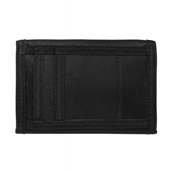 Bifold Wallet With Pockets, Black