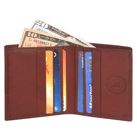 Bifold Wallet slim and small design by Leatherboss