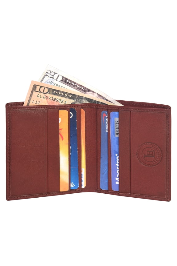 Bifold Wallet slim and small design by Leatherboss