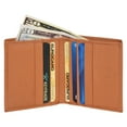 thumbnail image 1 of Leatherboss Slim Small Design Bifold Wallet, 1 of 8