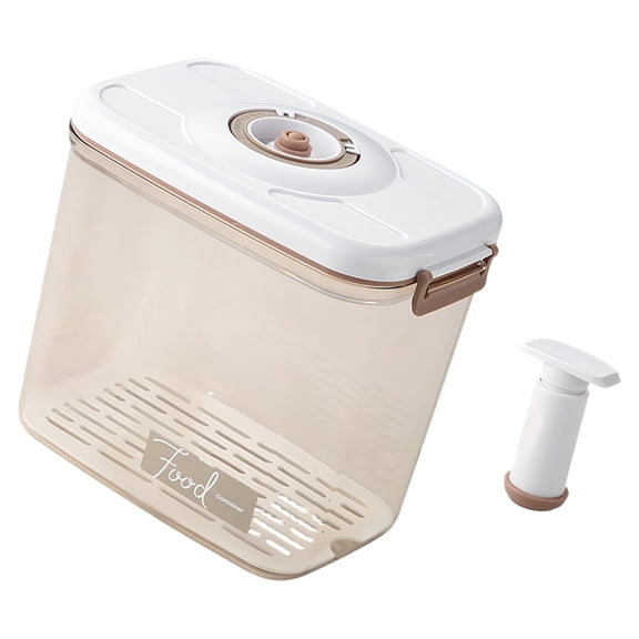 Big 4.6L Bread Storage Case Strong Plastic Build datetime Included