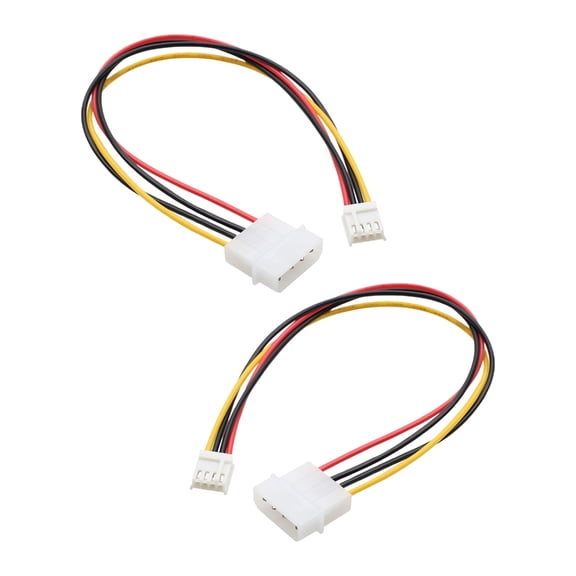 Big 4 Pin to Small 4Pin Convert Cable Floppy Disk Drive Power Supply Wire