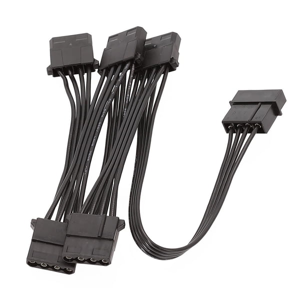 Big 4Pin IDE to Power Adapter Cable Hard Disk Data Cable Power Supply Data Transmission Cable