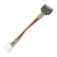 Big 4Pin to 15pin Sata Cable Sata Power Cord for Drive and HDDs ...