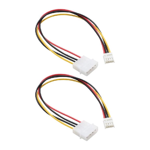 Big 4Pin to Small 4Pin Floppy Drive Power Adapter Cable for PC Computer Connector