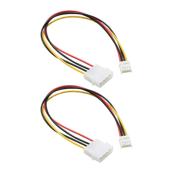 Big 4Pin to Small 4Pin Power Supply Cable Floppy Drive Adapter PC Connector Cord Equipment Accessories