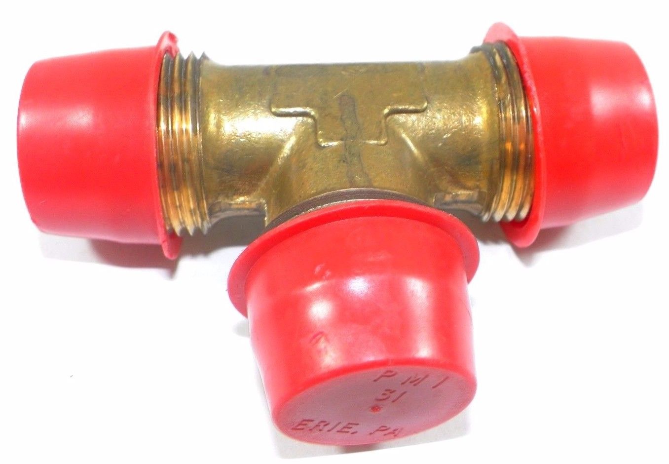 Big A Service Line 3144920 Brass Pipe, Flare Tee Fitting 3/4" x 3/4" x