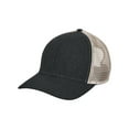 thumbnail image 1 of Big Accessories BA540 Sport Trucker Cap-Black/ Tan, 1 of 11
