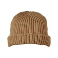 thumbnail image 1 of Big Accessories BA698 Dock Cuffed Beanie-Old Gold, 1 of 5