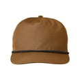thumbnail image 1 of Big Accessories BA699 Lariat Ripstop Cap-Old Gold/ Black Rope, 1 of 3