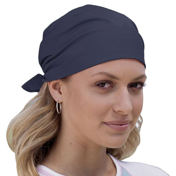 Big Accessories / BAGedge Big Accessories And Bagedge Solid Bandana - Navy - One Size