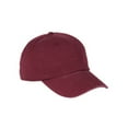 thumbnail image 1 of Big Accessories BX005 6-Panel Washed Twill Low-Profile Cap - Maroon - One Size, 1 of 2
