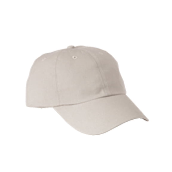 Big Accessories BX005 6-Panel Washed Twill Low-Profile Cap - Stone - One Size