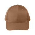thumbnail image 1 of Big Accessories BX020SB Adult Structured Twill 6-Panel Snapback Cap - Heritage Brown, 1 of 2