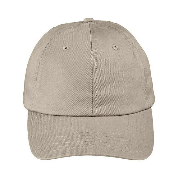 Big Accessories BX880SB Unstructured 6-Panel Cap - Khaki
