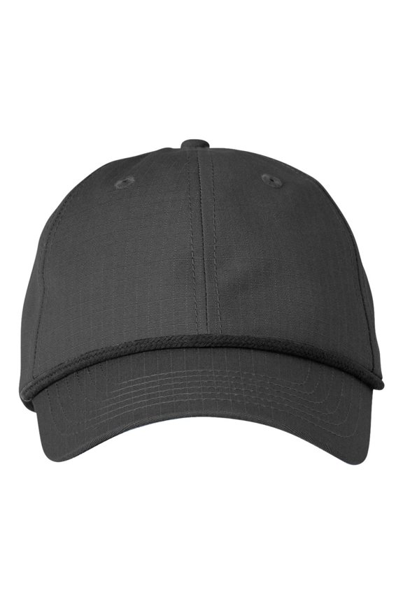 Big Accessories BA640 Lariat Cap-Charcoal/ Black Rope