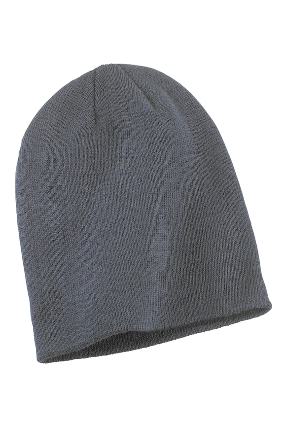 Single Layer Acrylic Knit Slouch Beanie, Style BA519