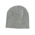 thumbnail image 1 of Big Accessories TNT Knit Beanie-Grey, 1 of 4