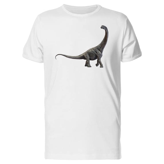 Big Alamosaurus Illustration T-Shirt Men -Image by Shutterstock, Male 3X-Large