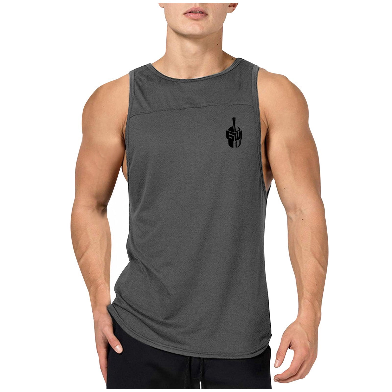 Big And Tall Tanks Beach Sleeveless Summer Mens Gym Sleeveless Tanks
