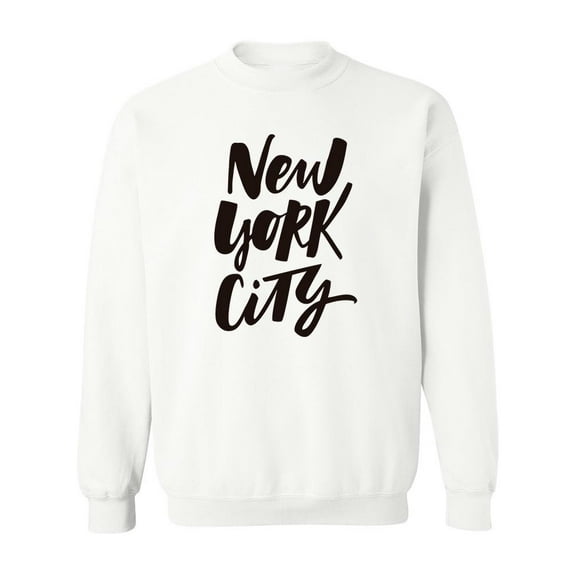 Big Apple Design Sweatshirt Men -Image by Shutterstock, Male Large